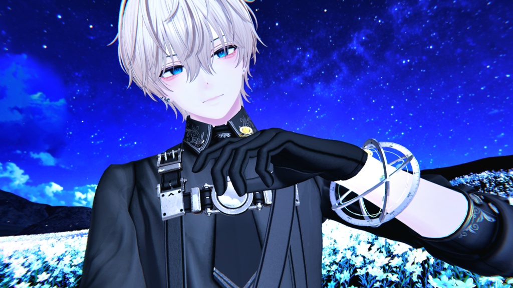 【汎用】Celestial System Set - 惑星9種を選べる腕輪・指輪と、掴めるヘイロー