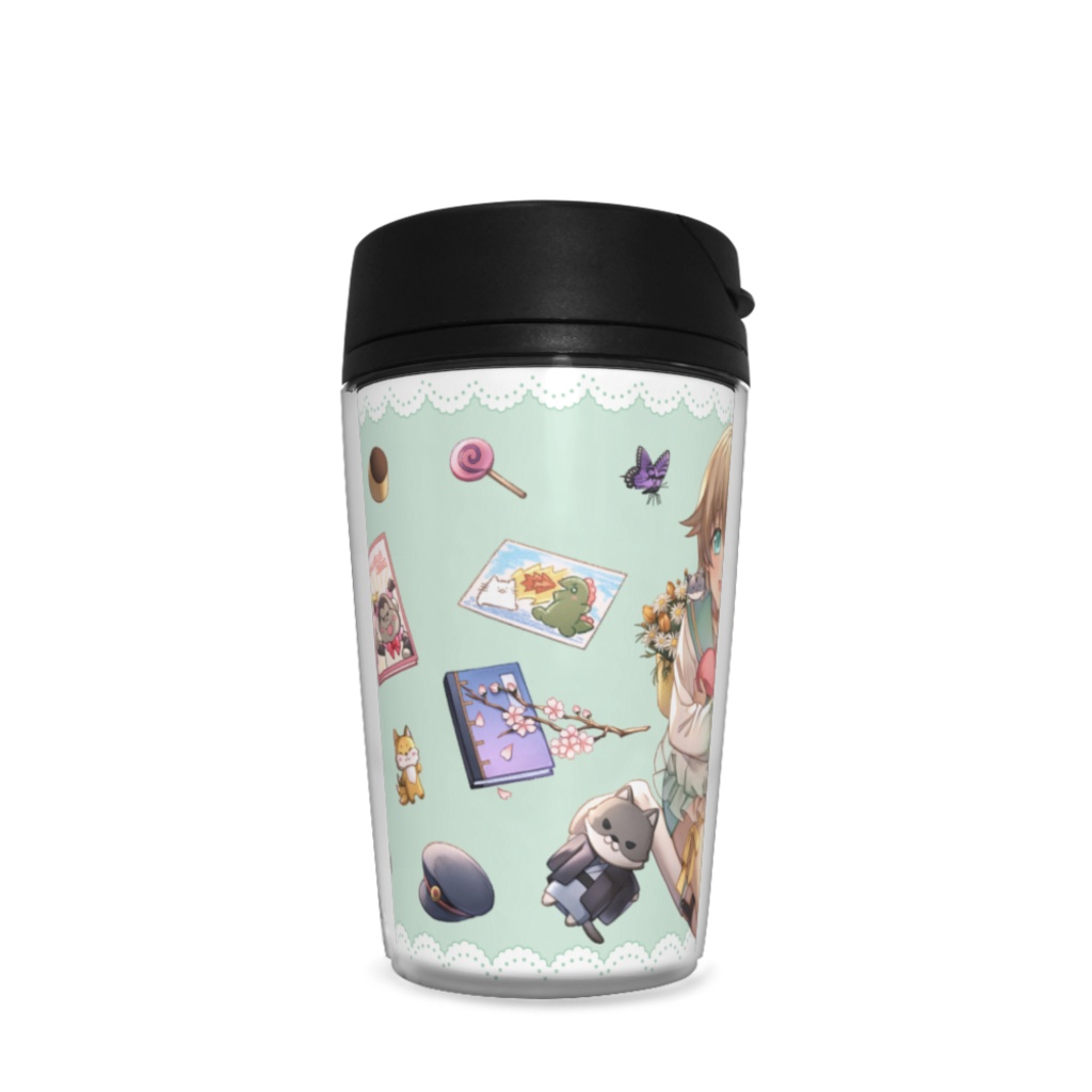 茉種たのキービジュアルタンブラー