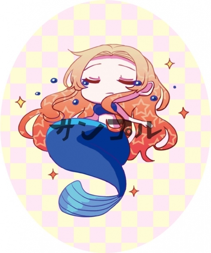 アクリルキーホルダー　白
