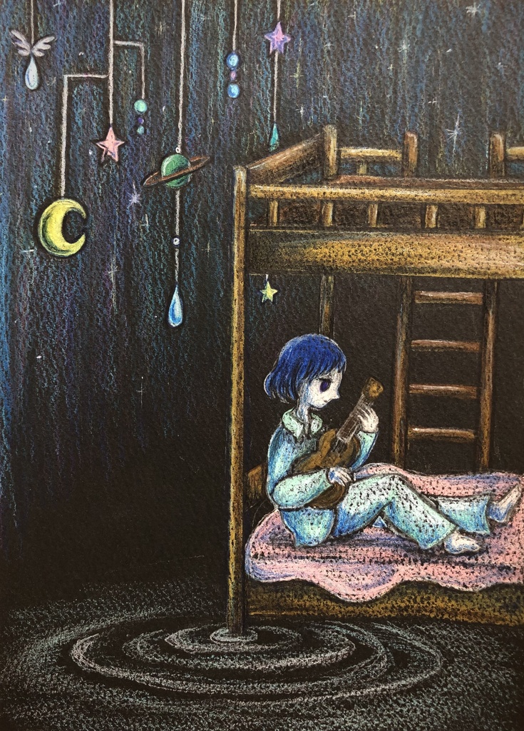 不眠の詩（ドローイング）