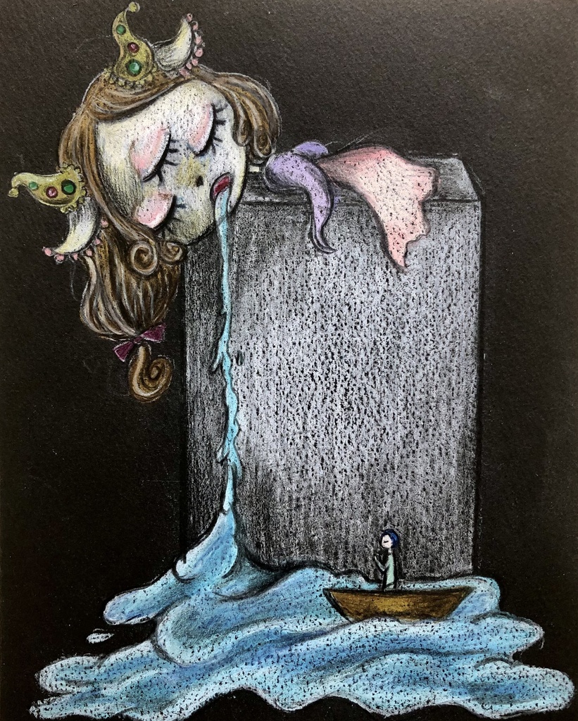 おひるね姫（ドローイング）