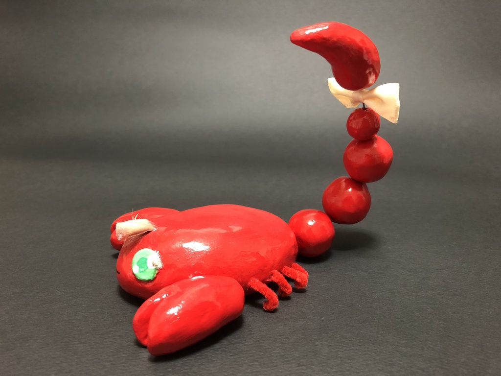 さそりのピッピ(創作人形)