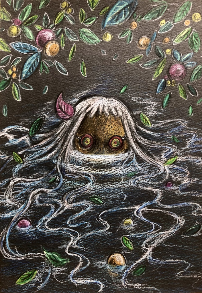 野性の人形（ドローイング）