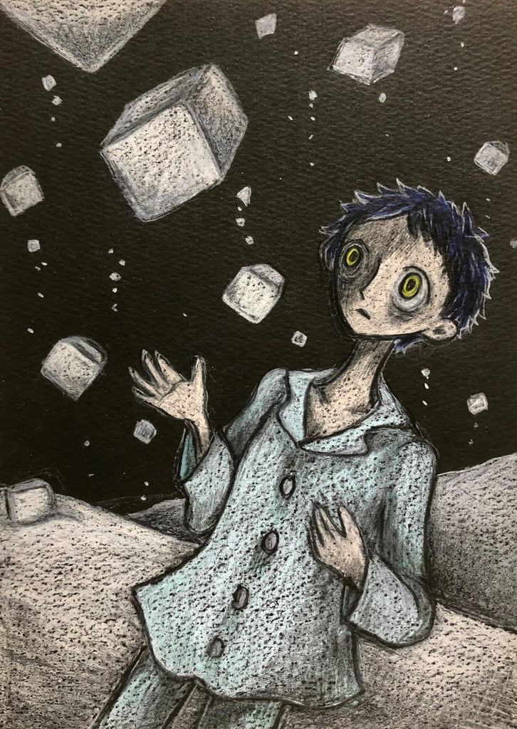 フライング・シュガー（ドローイング）