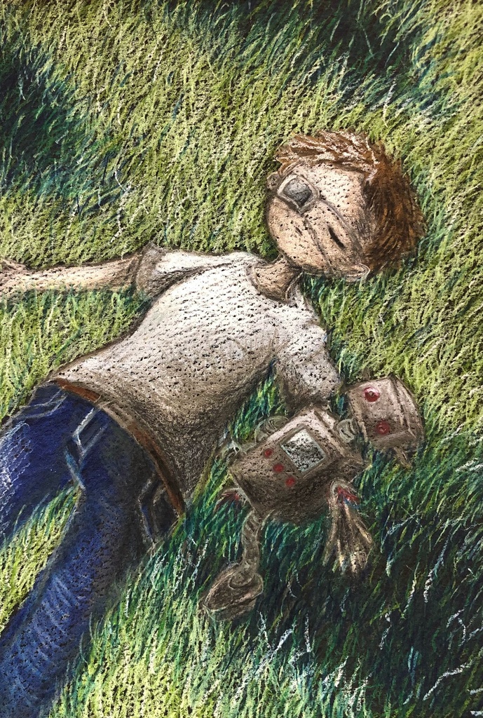 夏のかげ（ドローイング）