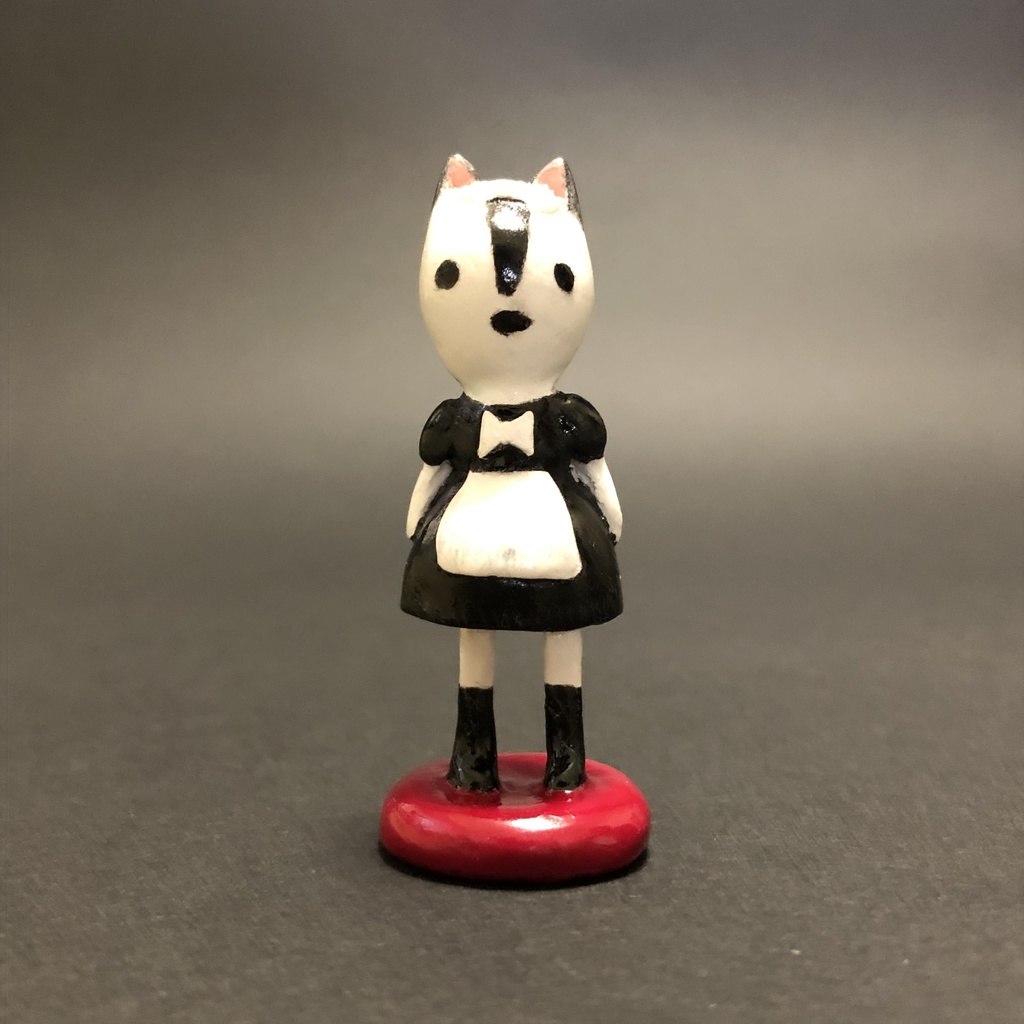 童夏のお人形ミニ メイドスノー