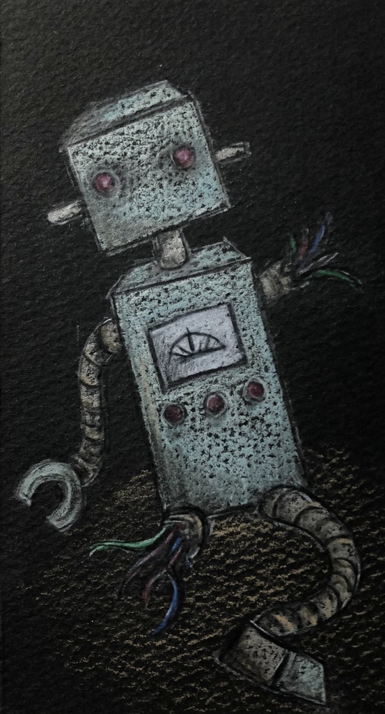 ドローイング「ボロボロボ」