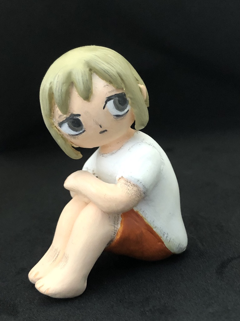 創作人形「しずむ迷子」