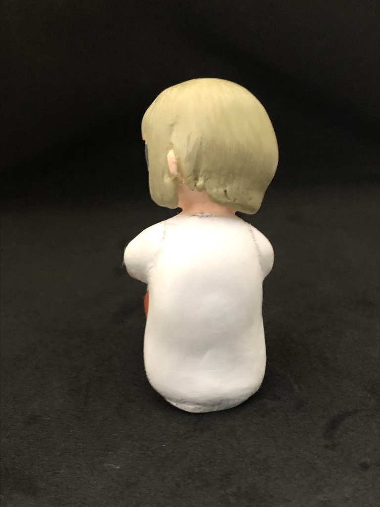 創作人形「しずむ迷子」