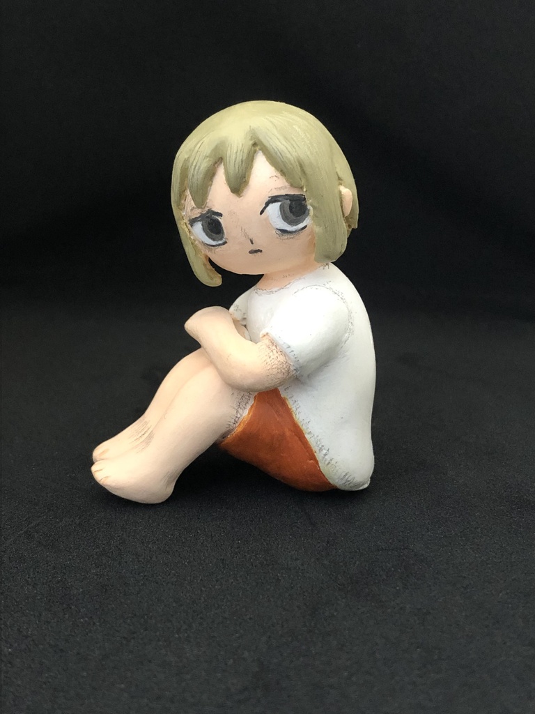 創作人形「しずむ迷子」