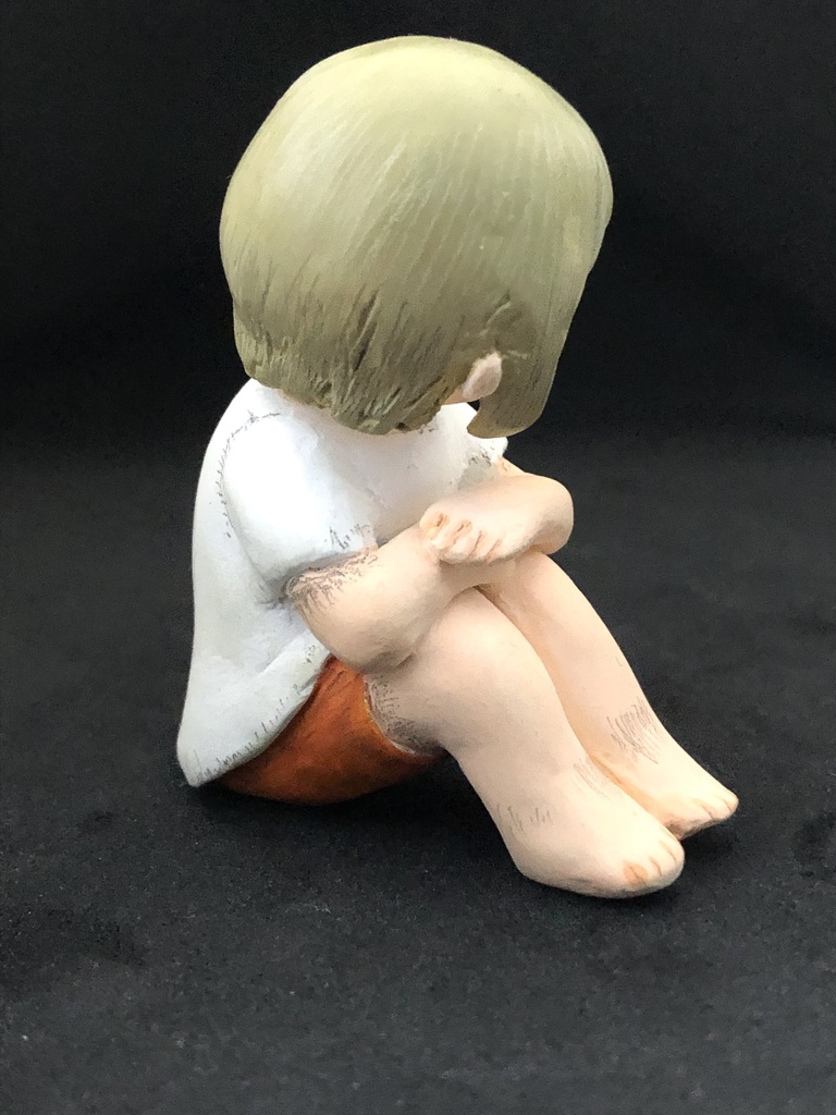 創作人形「しずむ迷子」