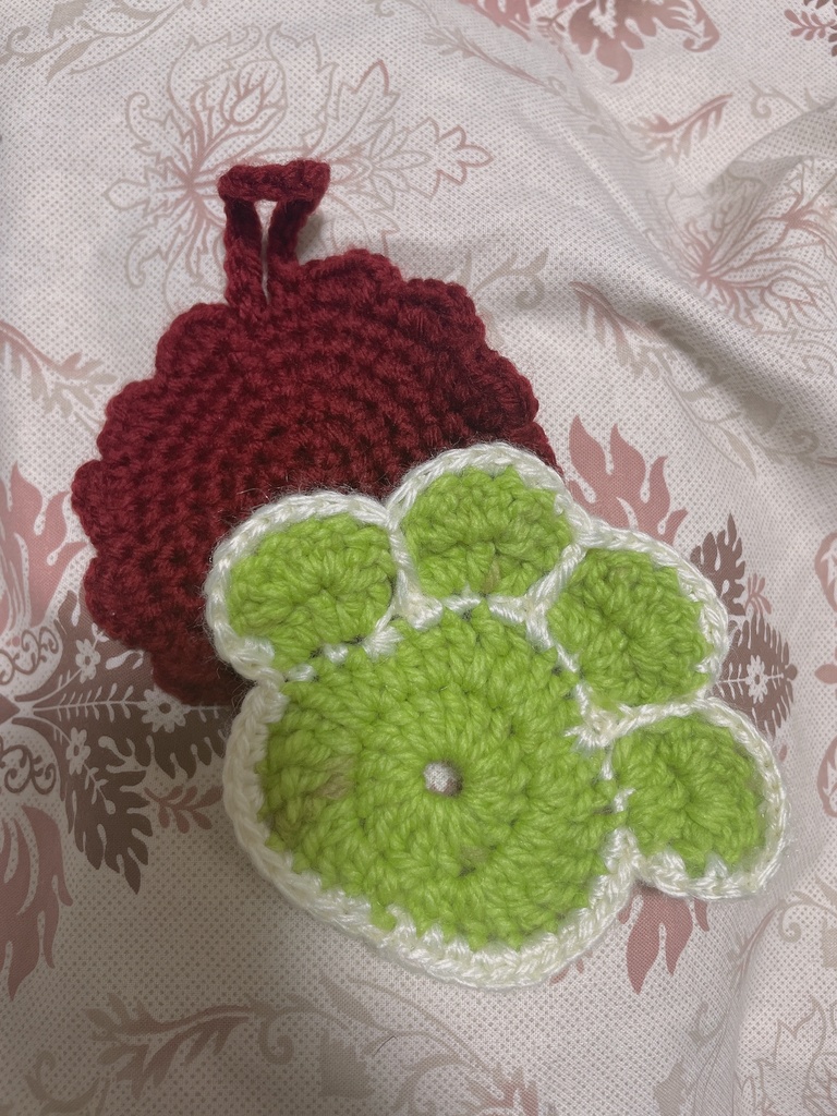 猫の肉球たわし M