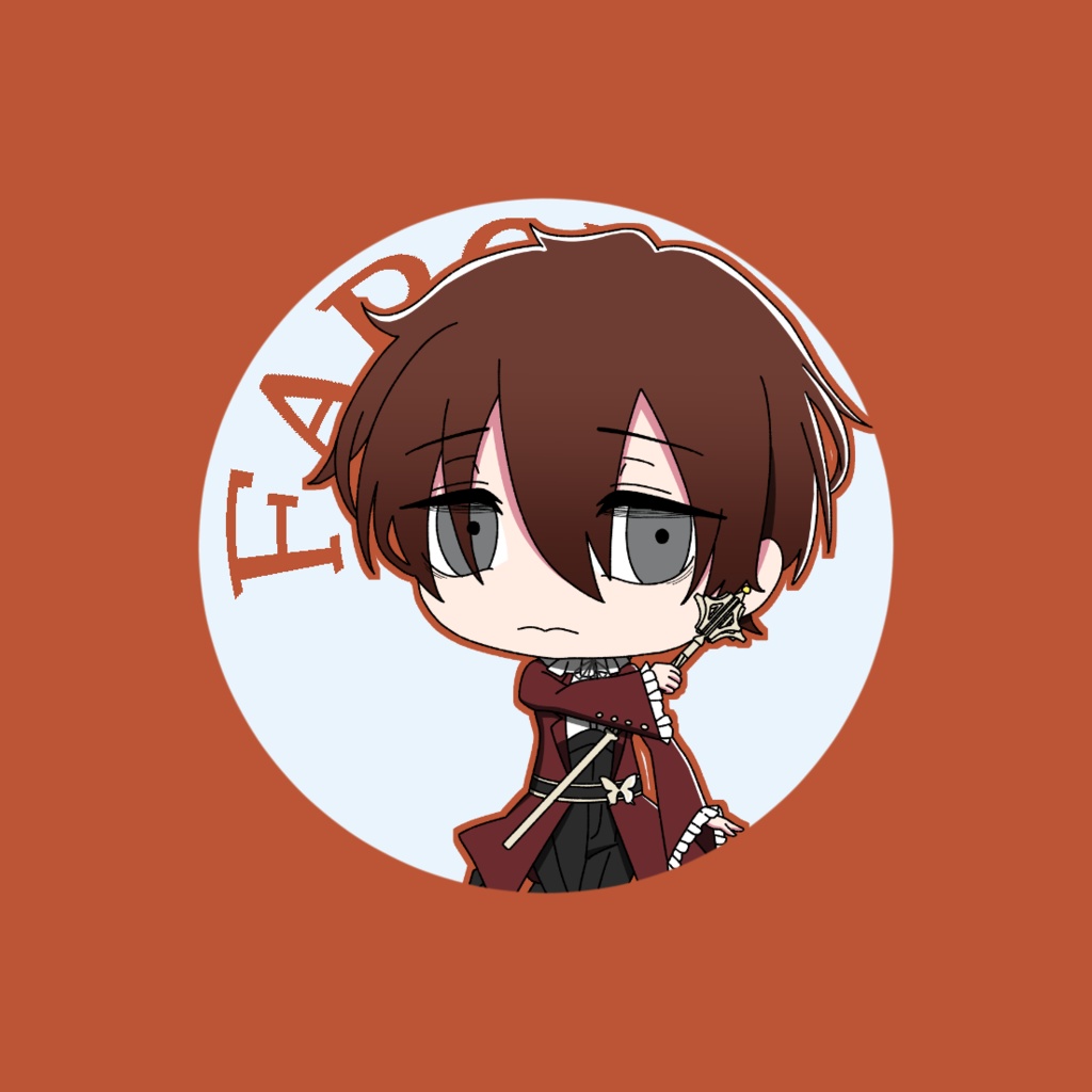 アクシスベストプレア 缶バッジ（ファロウ）