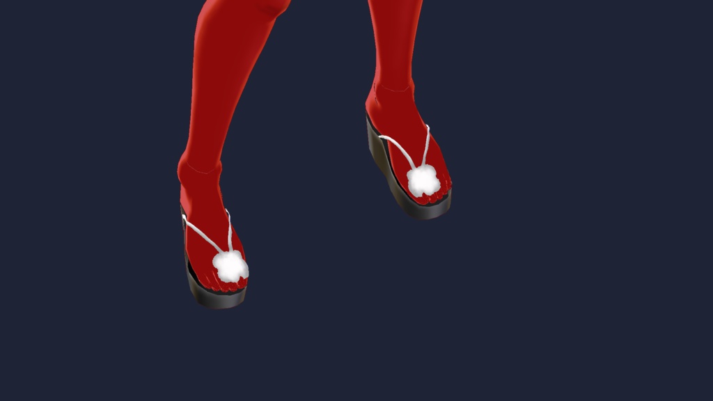 【VRoidβ】和パンククリスマスセット