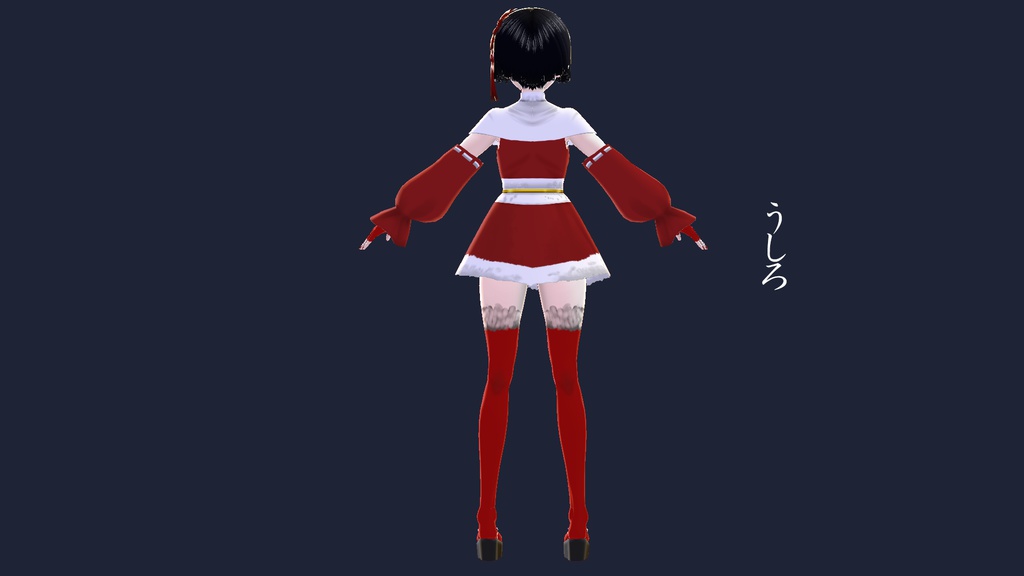 【VRoidβ】和パンククリスマスセット