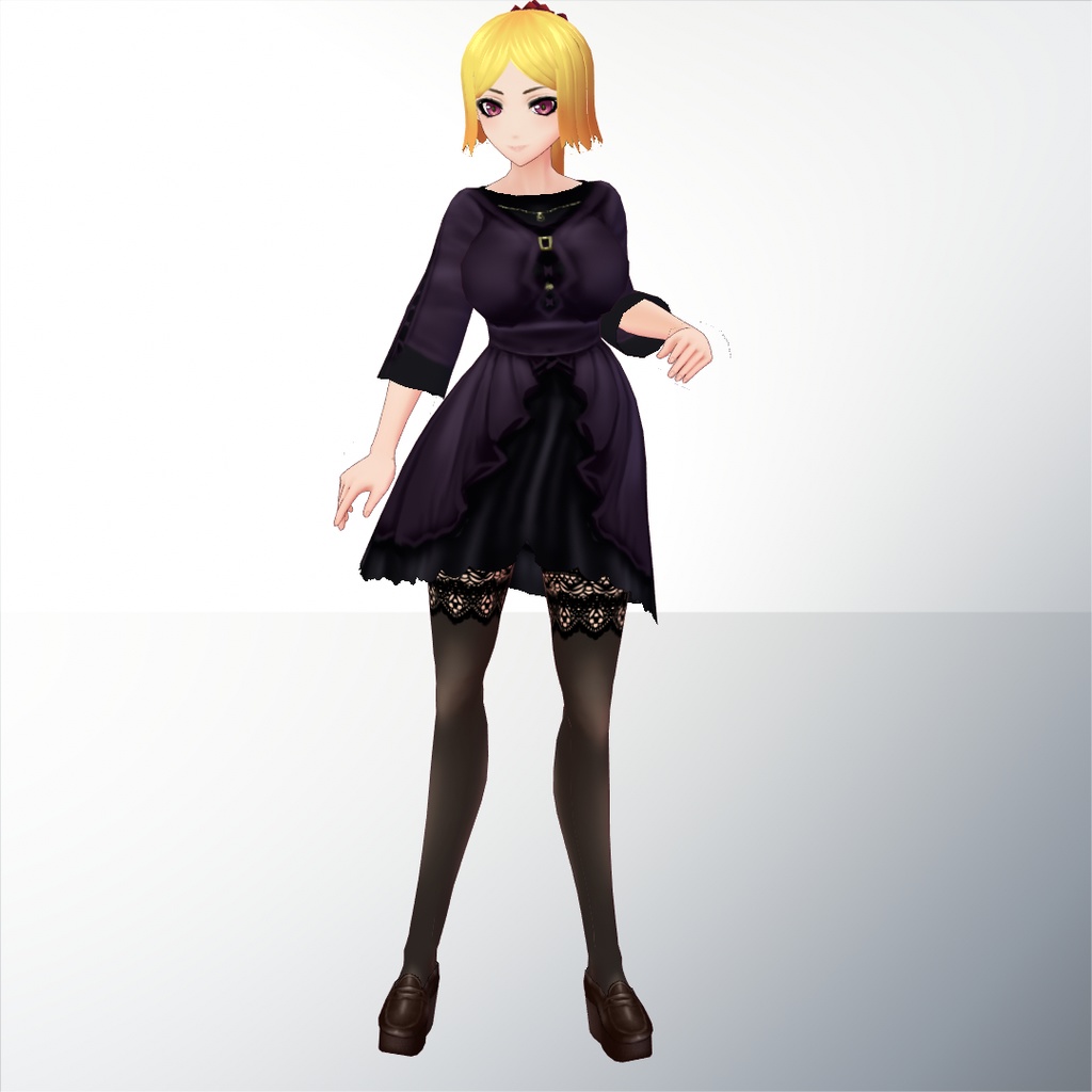 【VRoidβ】大人っぽいチュニック【無償版有り】