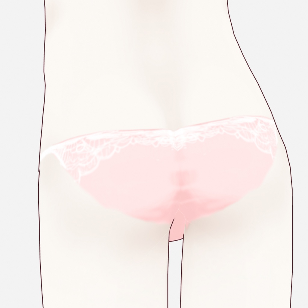 【VRoidβ】あまあまベビードール【男女両用】