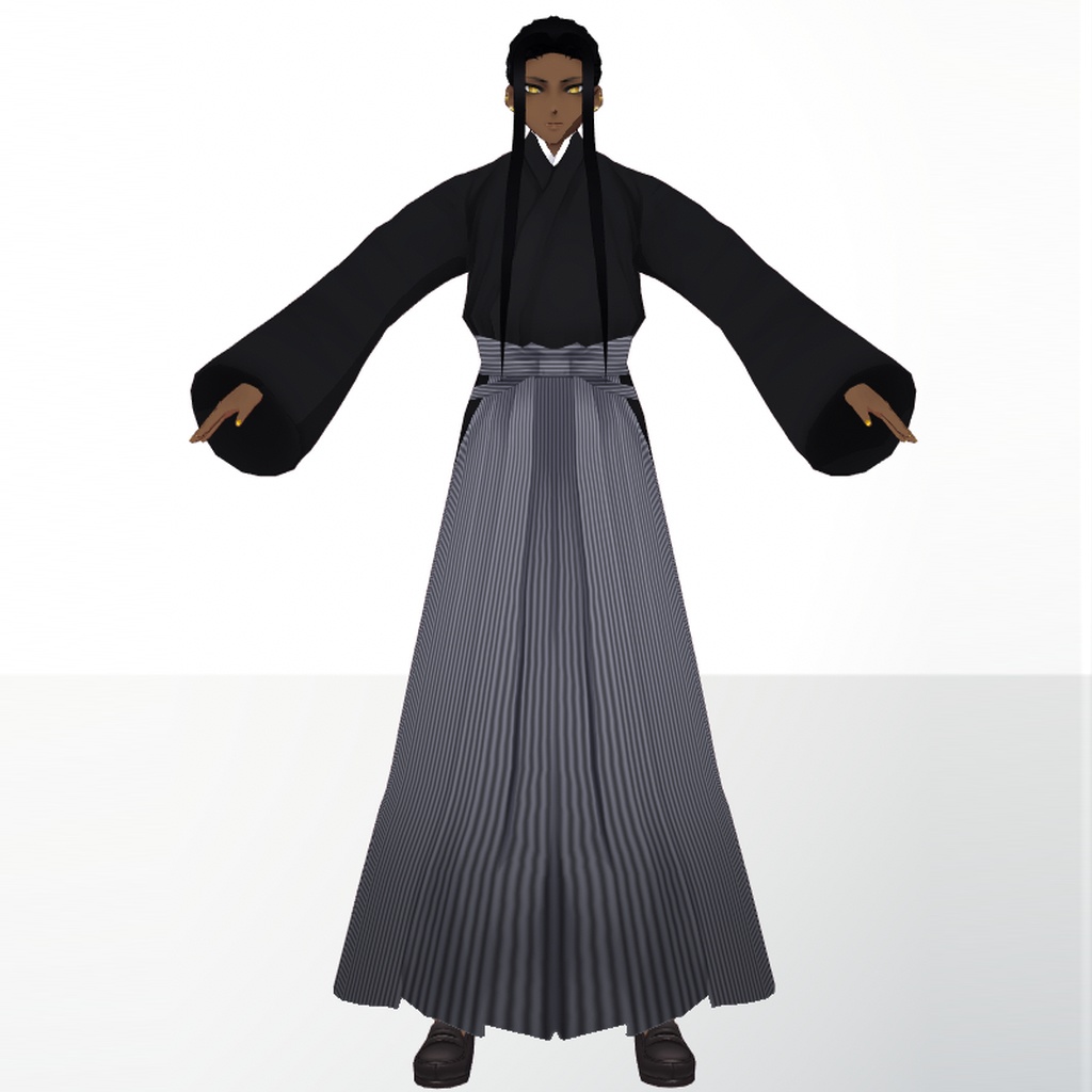 【VRoidβ】袴【無料テクスチャ】