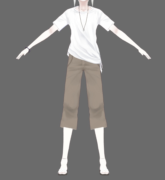 【VRoidβ】アーリースプリングコーデ【春~夏向け】