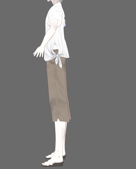 【VRoidβ】アーリースプリングコーデ【春~夏向け】