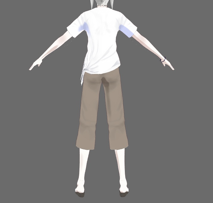 【VRoidβ】アーリースプリングコーデ【春~夏向け】