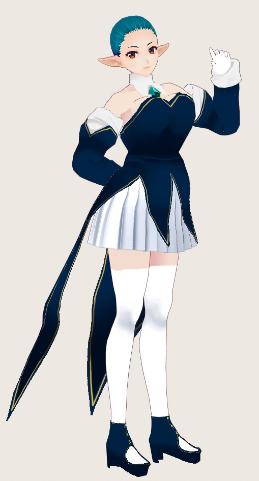 【VRoidβ】マジカルエルフセット【ファンタジー】