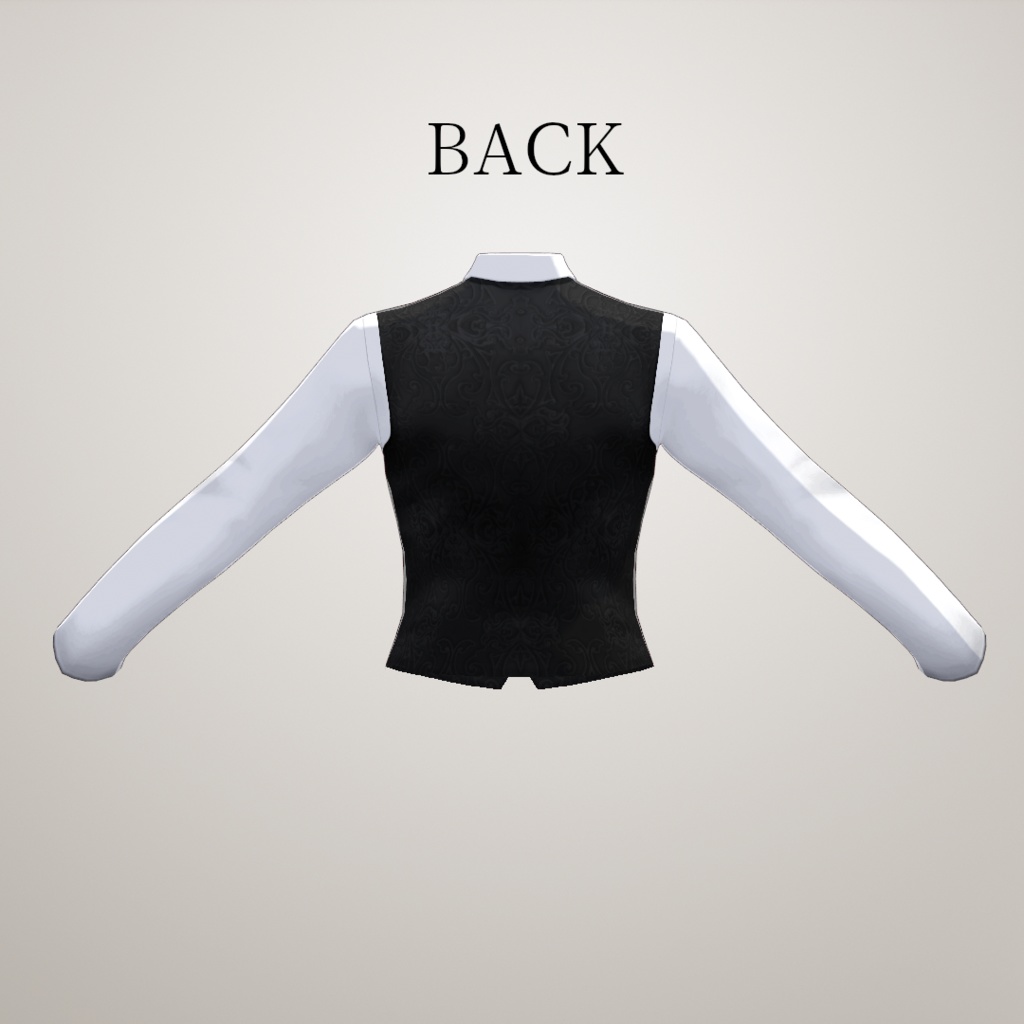 【VRoid1.0.0】正式版アラベスクベスト・重ね着ジャケット/ArabesqueVest+SuitJacket