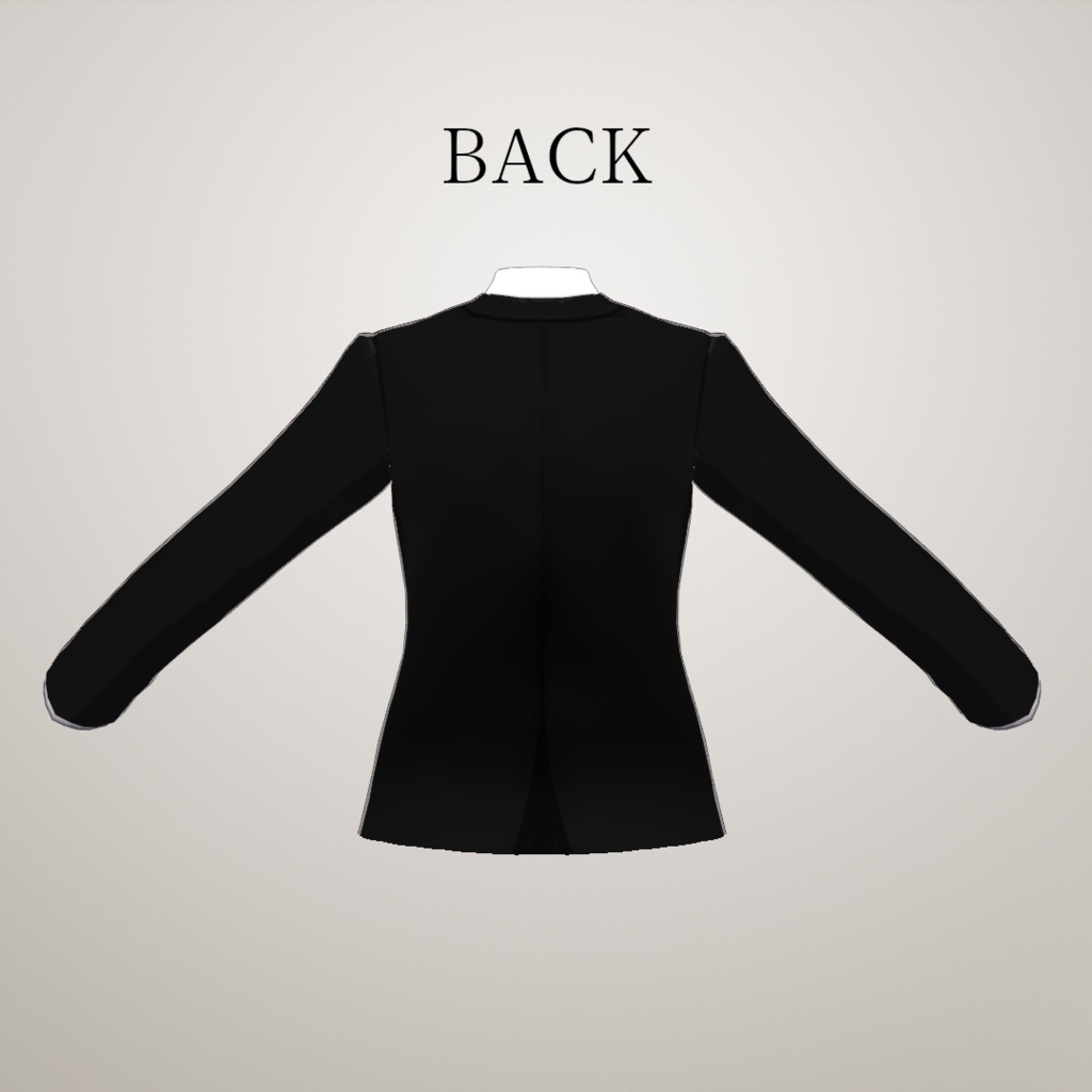 【VRoid1.0.0】正式版アラベスクベスト・重ね着ジャケット/ArabesqueVest+SuitJacket