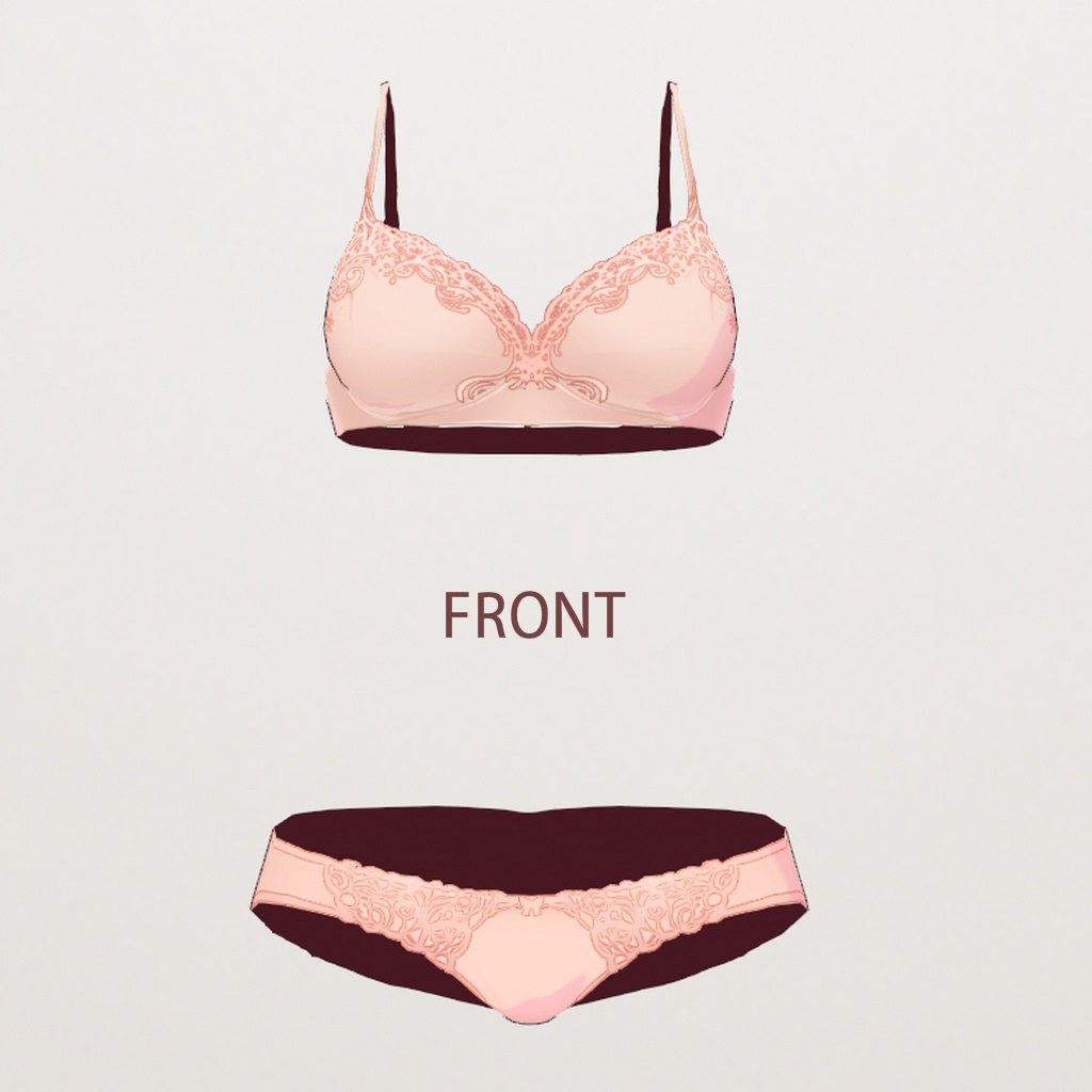 【VRoid1.0.1】正式版ガーリーインナー/Girly Inner