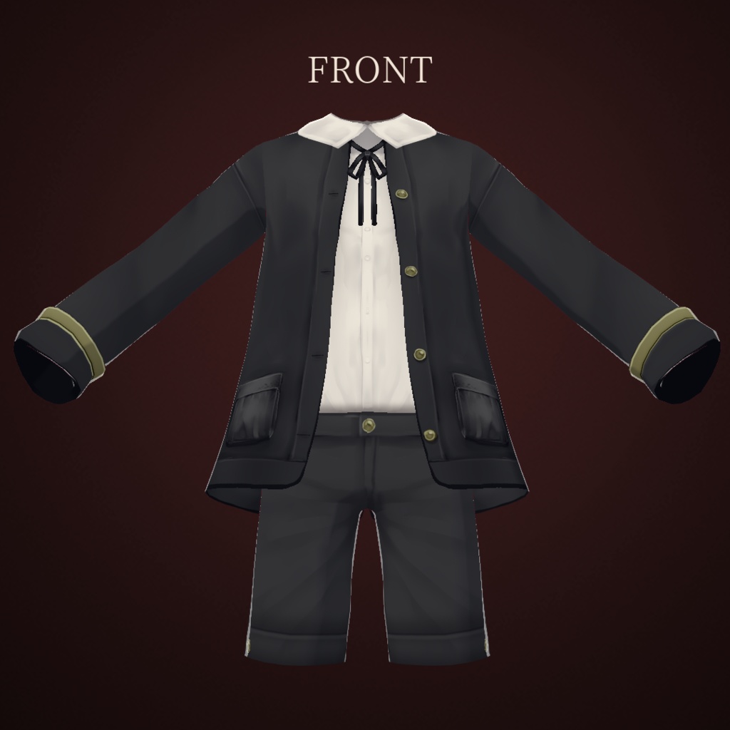 【VRoid正式版】ボーイズレガシィセット【1.0.1】