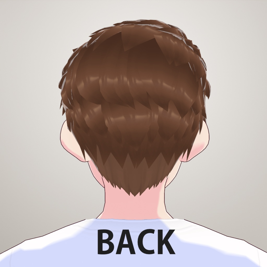 【VRoid正式版】アクティブショートヘアー【1.3.0】