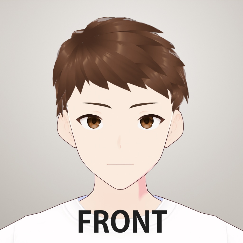 【VRoid正式版】アクティブショートヘアー【1.3.0】