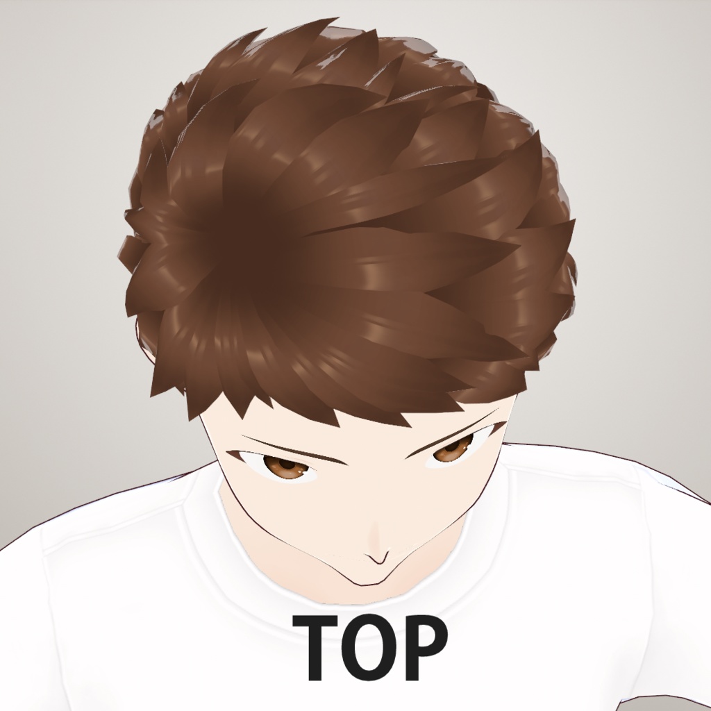 【VRoid正式版】アクティブショートヘアー【1.3.0】