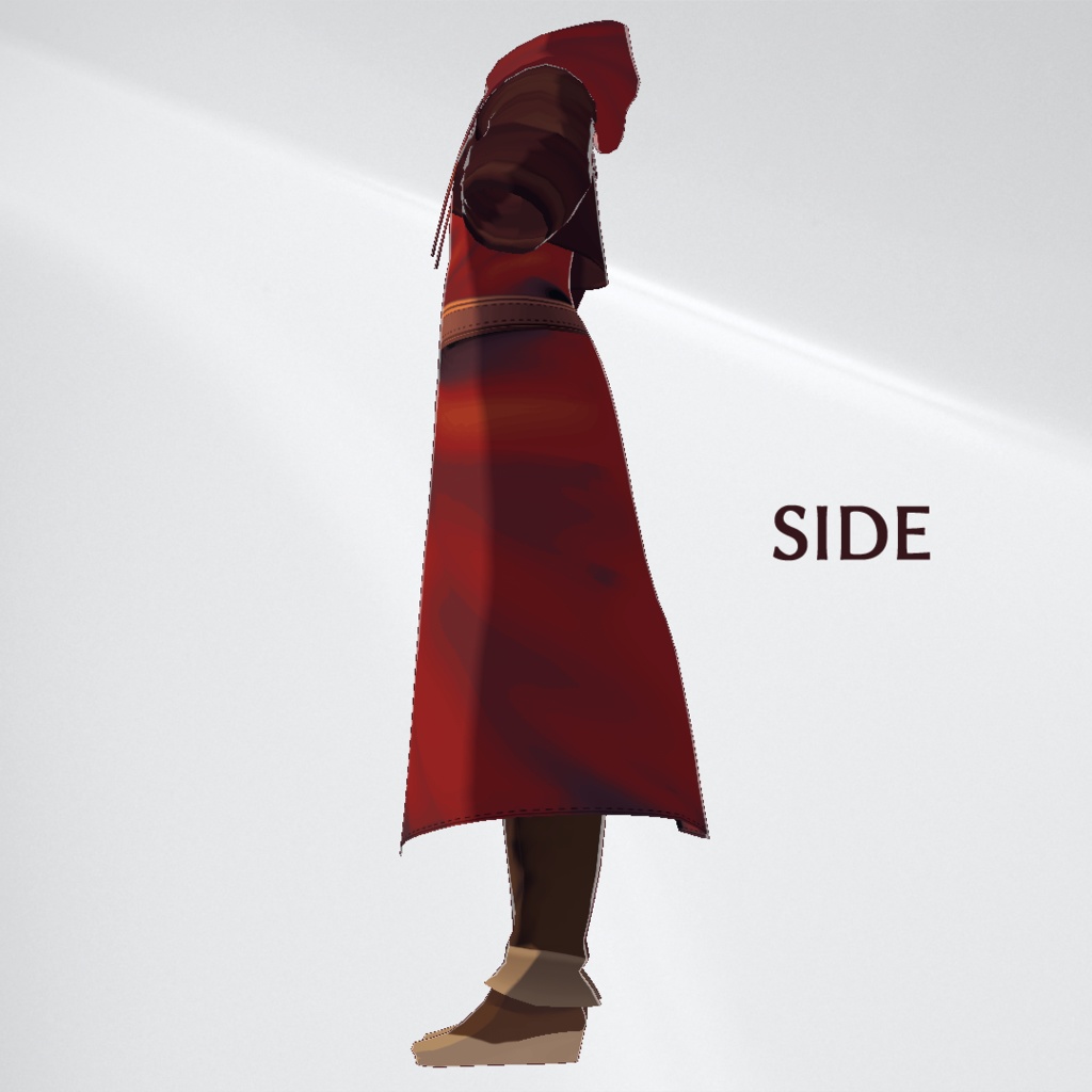 【VRoid正式版】ワンダラーローブ【カラバリ有】