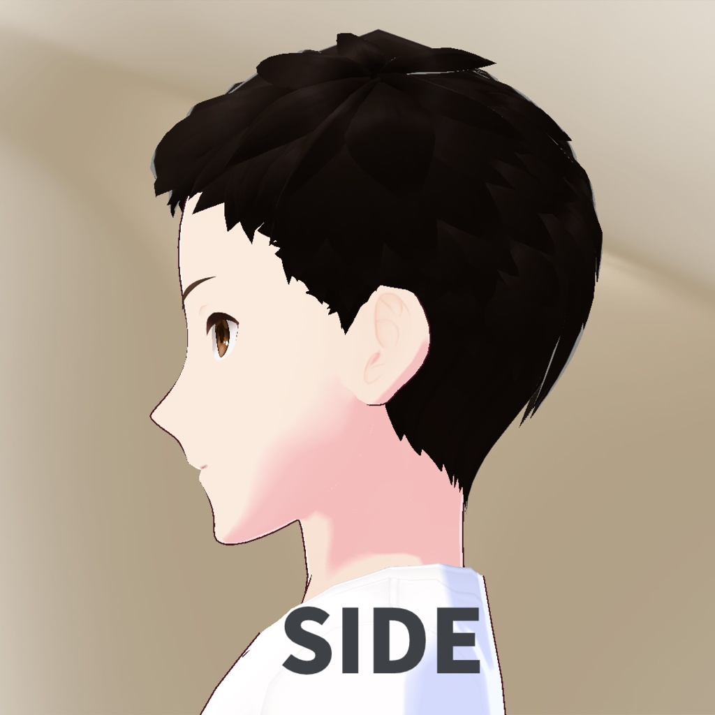 【VRoid】アクティブショートヘアーV2【正式版1.8.0~】