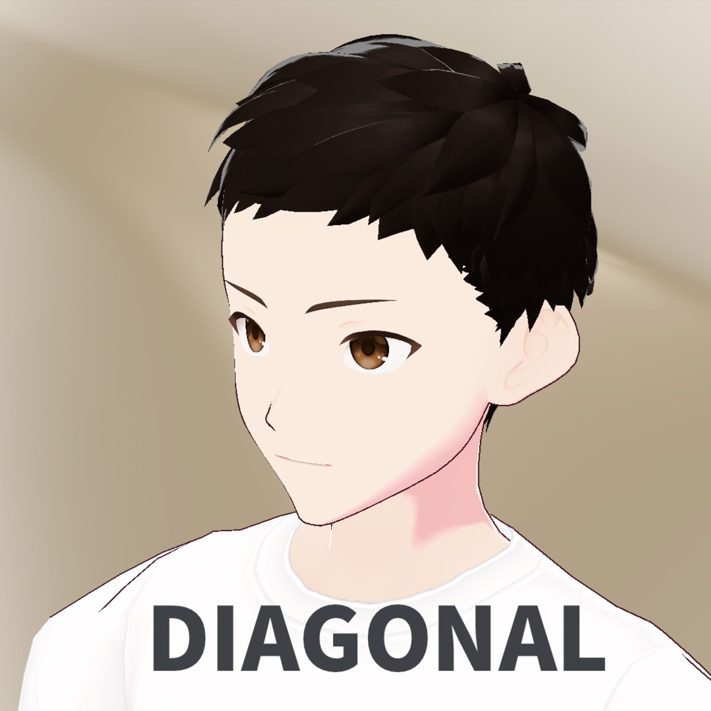 【VRoid】アクティブショートヘアーV2【正式版1.8.0~】