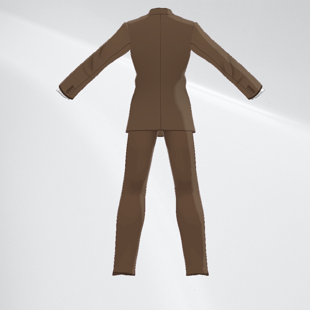 【VRoid1.19.0】ダブルスーツセット【カラバリ有】