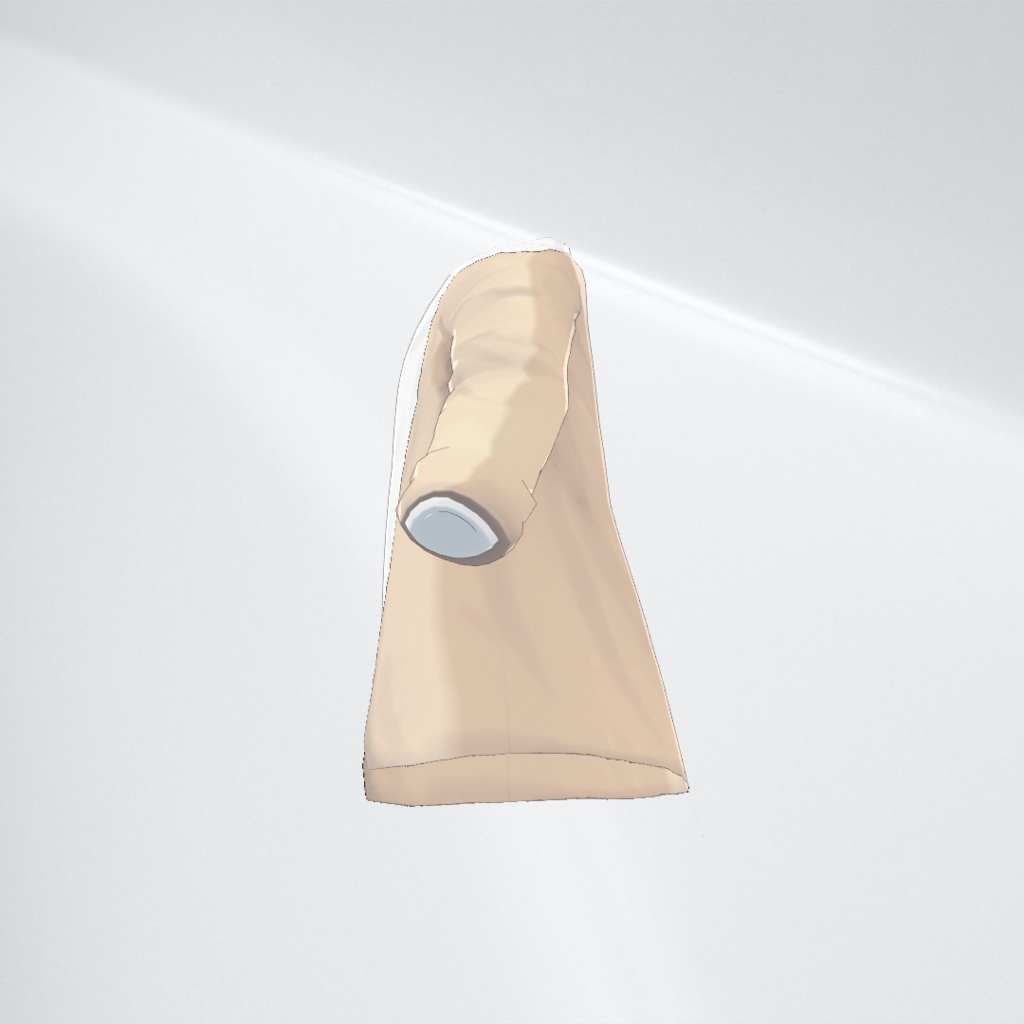 【VRoid1.19.0】ゆるんとシャツニット【トップス】