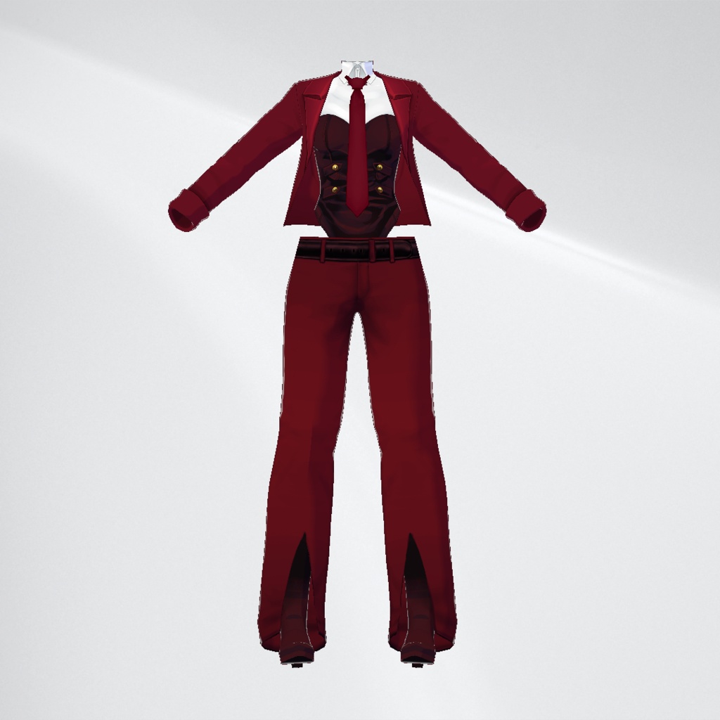 【VRoid1.26.0】ホットポイズンセット【カラバリ有】