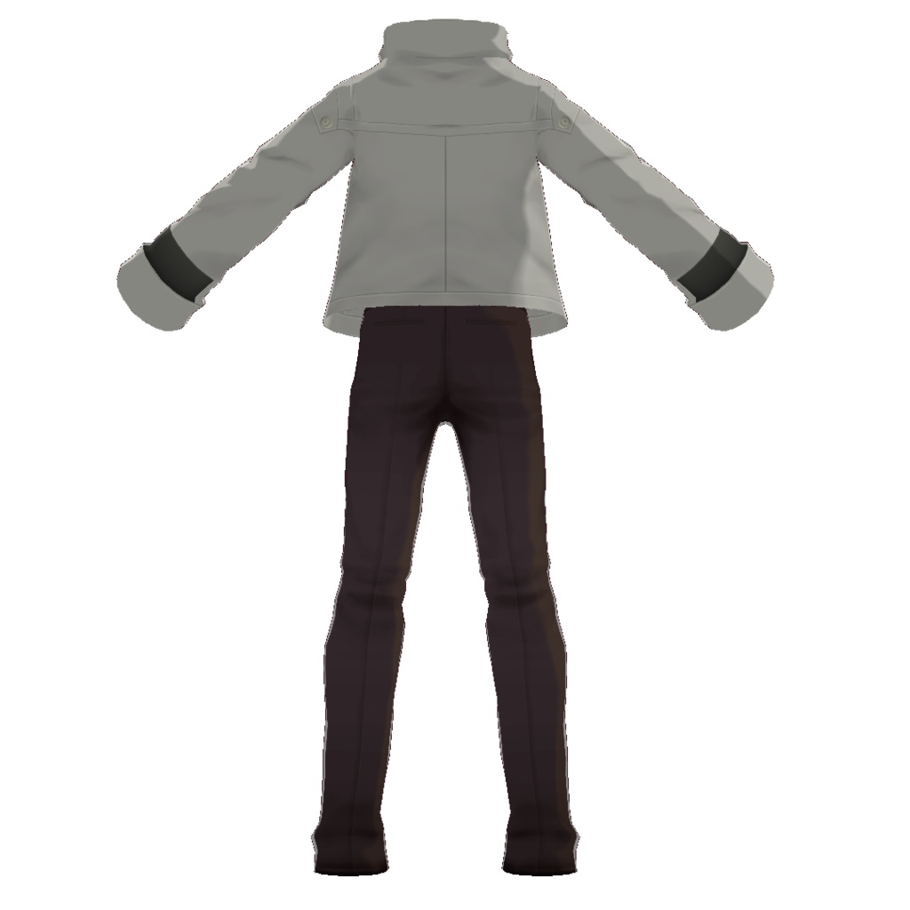 【VRoid1.28.1】少年探偵セット【カスタムアイテム】