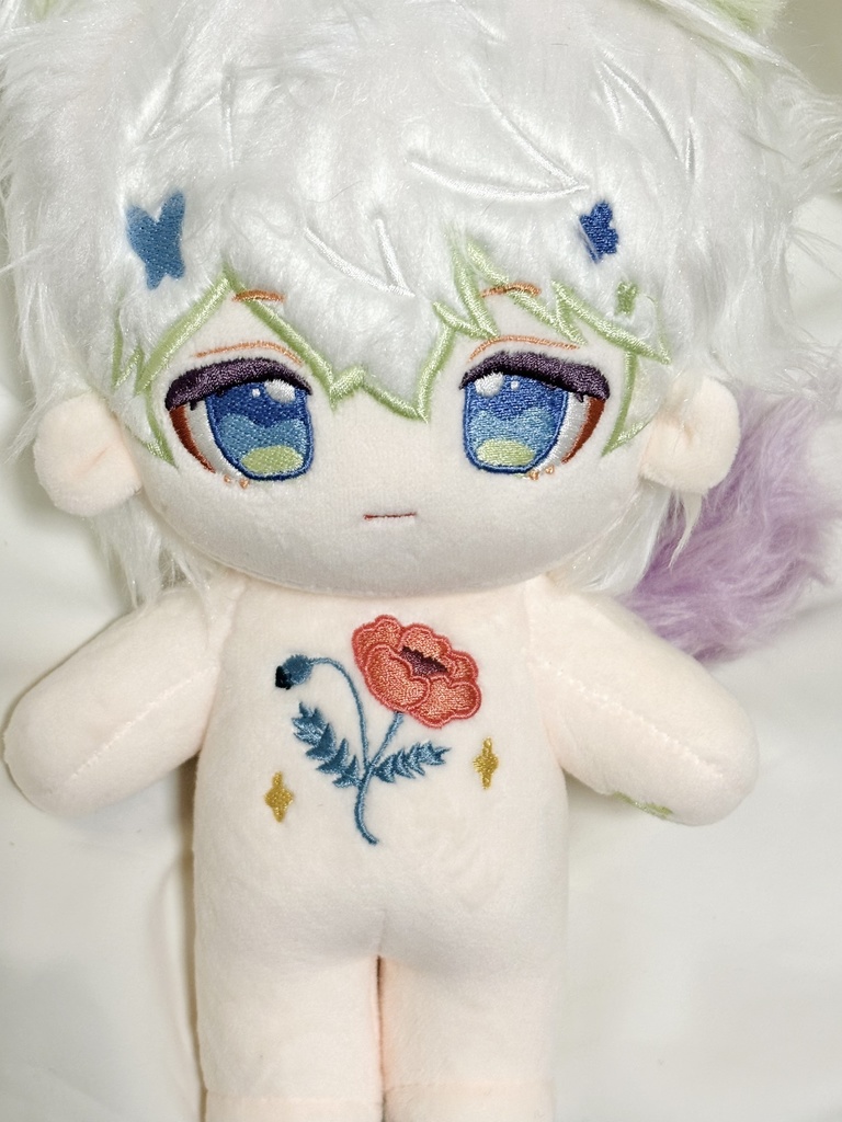 ※刺繍ずれ　ぬいぐるみ　きつね　「cumulo」20cm