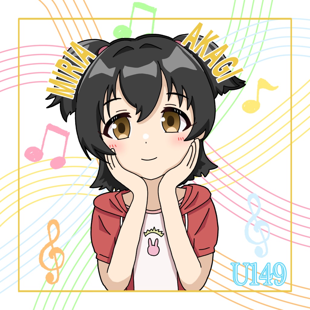 アクリルパネル　赤城みりあ