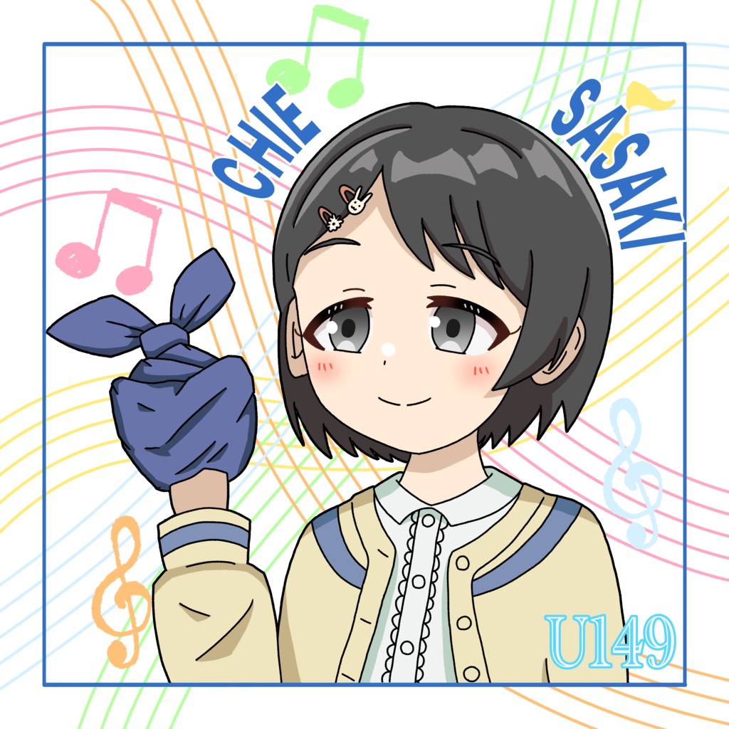 アクリルパネル　佐々木千枝