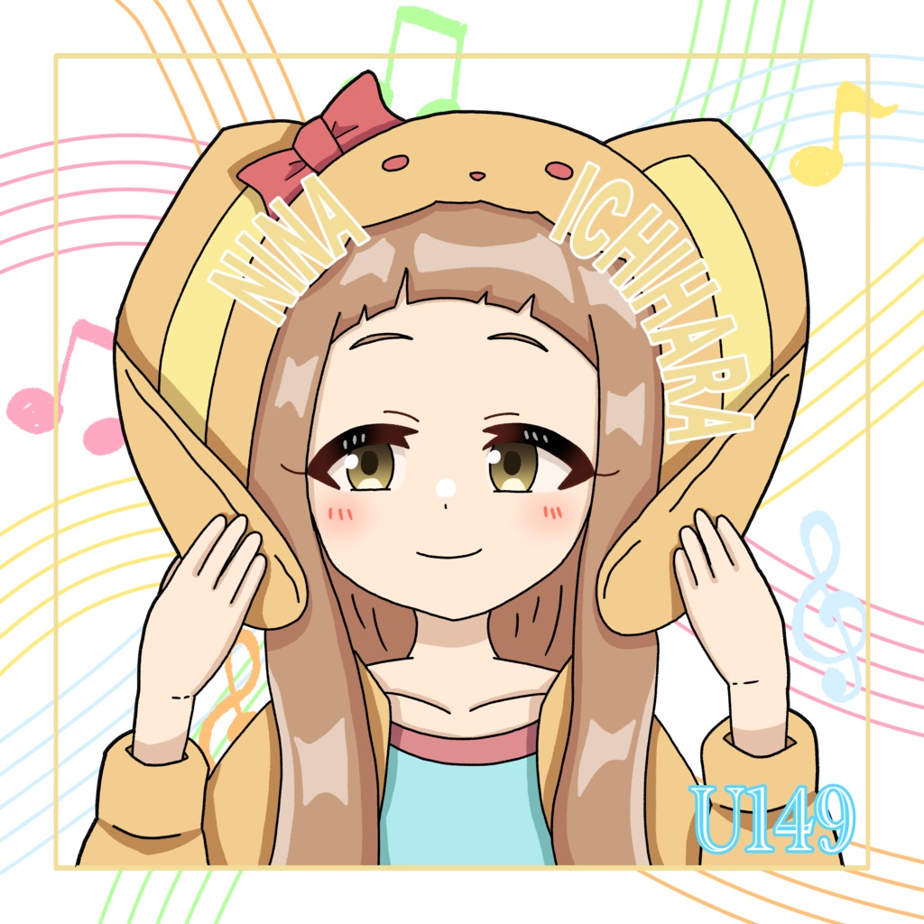 アクリルパネル　市原仁奈