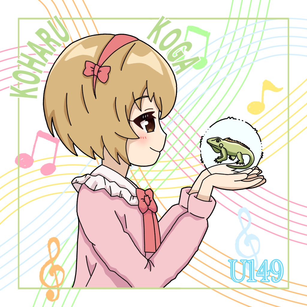 アクリルパネル　古賀小春