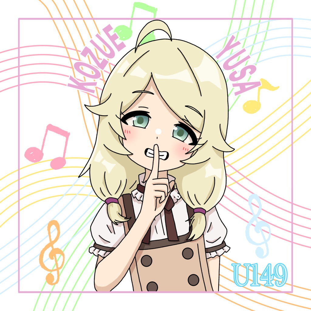 アクリルパネル　遊佐こずえ