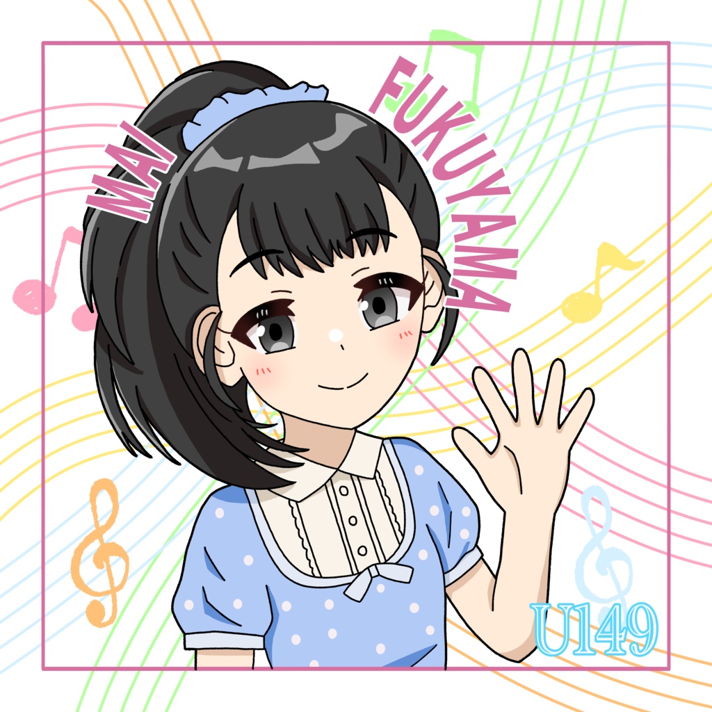 アクリルパネル　福山舞