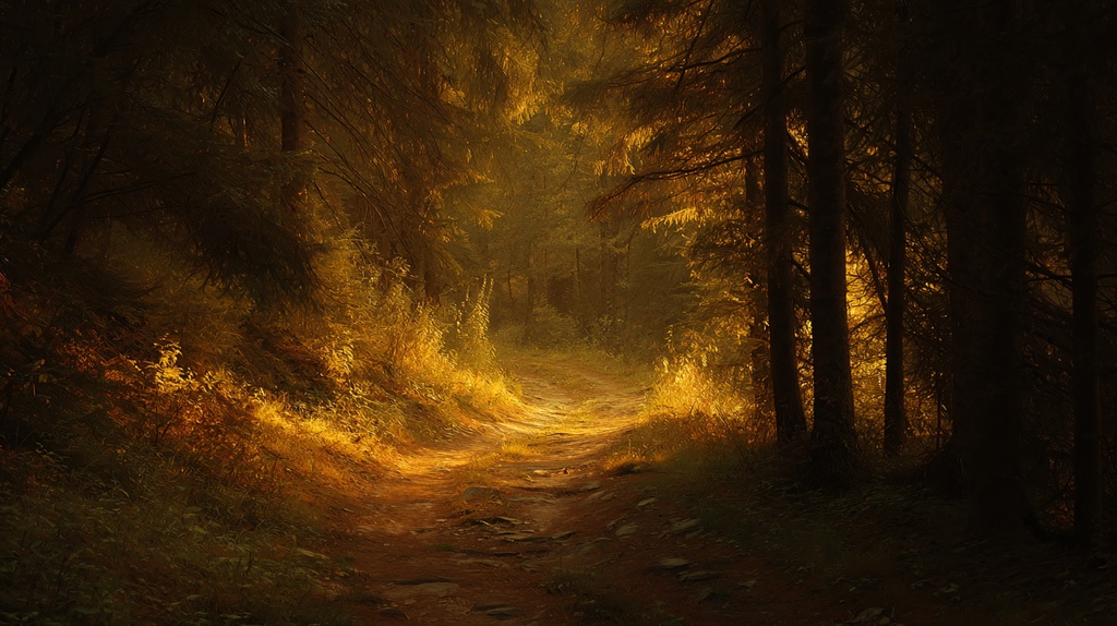 森の中の小道50枚です!