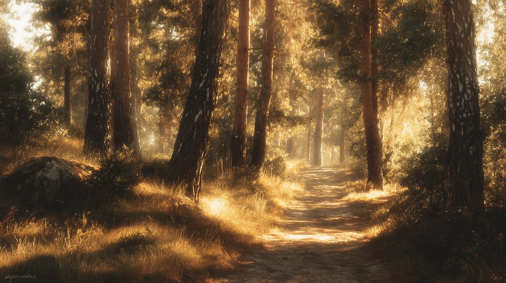 森の中の小道50枚です!