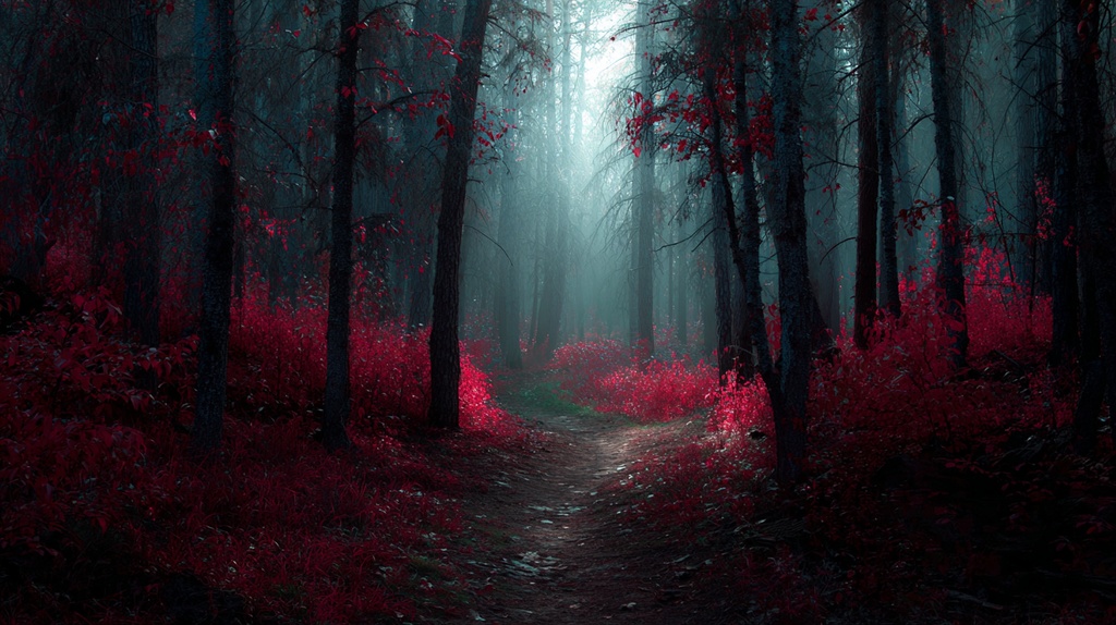 森の中の小道50枚です!